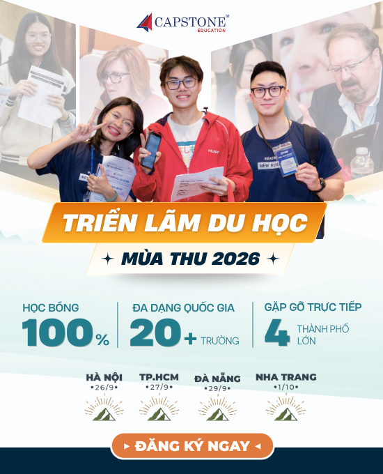 Capstone Triển Lãm Du Học Mùa Thu 2026